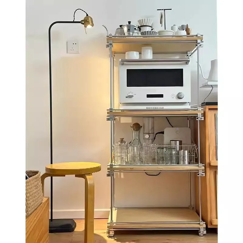 Scaffali industriali Armadietti Scaffali in betulla Piccoli espositori per sub-ufficio