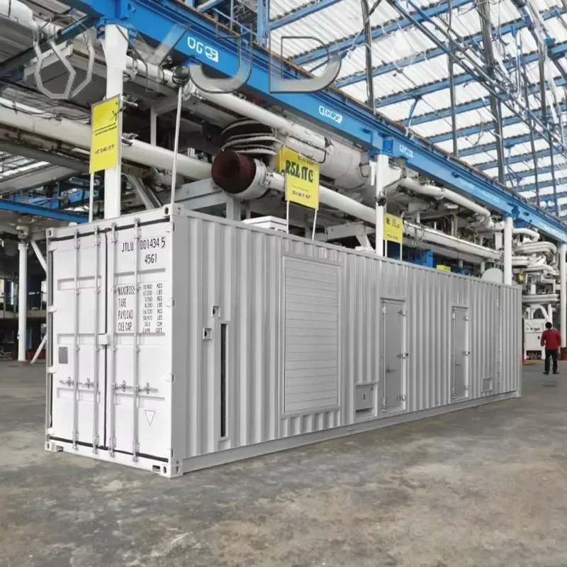 YJD Weichai Baudouin Heavy Engine Silent High Voltage 3000 KW 35750 KVA Diesel Generator Set in High Performance