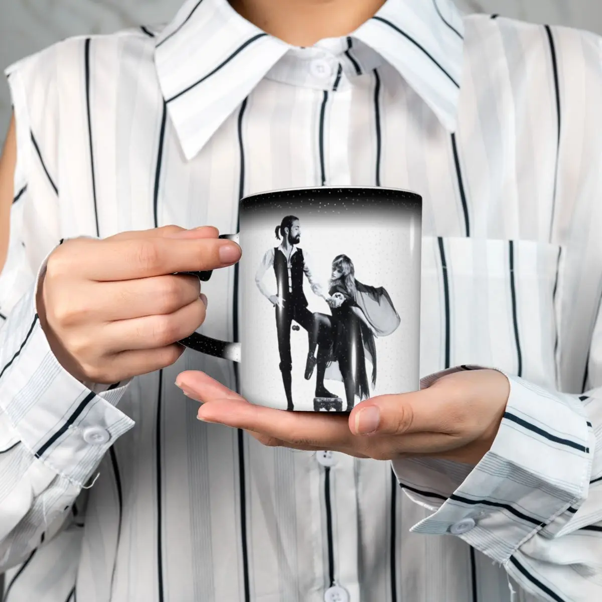 

FLEETWOOD MAC Rumours Mug Funny Ceramic Coffee Cups Tea Mugs Milk Cup Drinkware Gifts for Friends