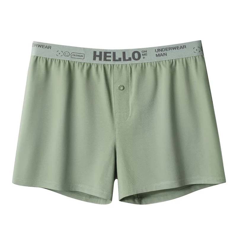 

Мужская повседневная одежда, свободное нижнее белье, большие размеры, хлопковые мягкие трусы, домашняя одежда, мужские дышащие удобные шорты-боксеры, брюки со стрелками