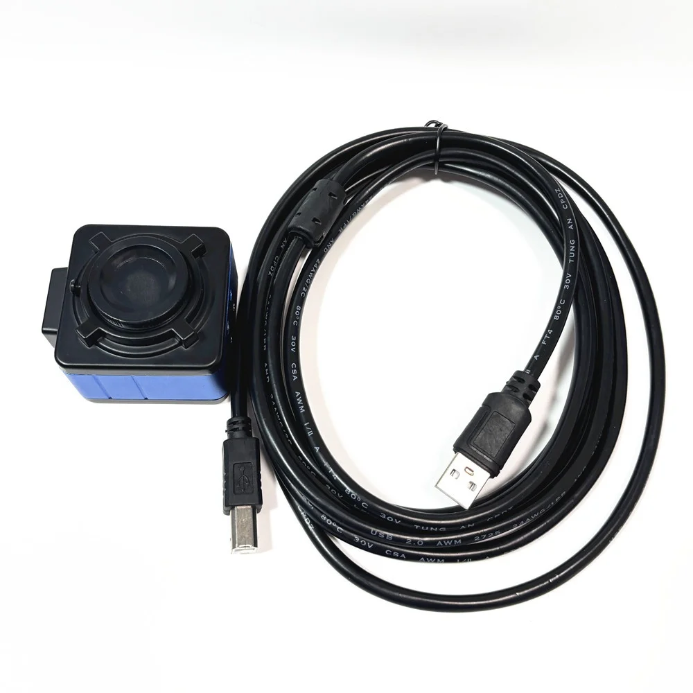 Mini Metal Box Webcam 4K 16MP High Speed Camera 1080p 720p Manual Zoom IMX298 UVC Plug Play PC USB Camera for Motion Video