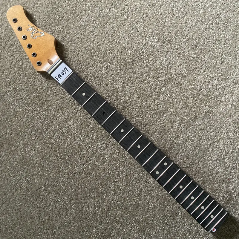 FN054 Italy EKO Vintages Electric Guitar Semi Finishing Relic Neck with Damaegs Authorised DIY Replace Parts