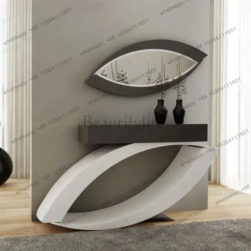 LJY Painting Xuanguan Platform Modern Simple Living Room Partition Entry End View Platform