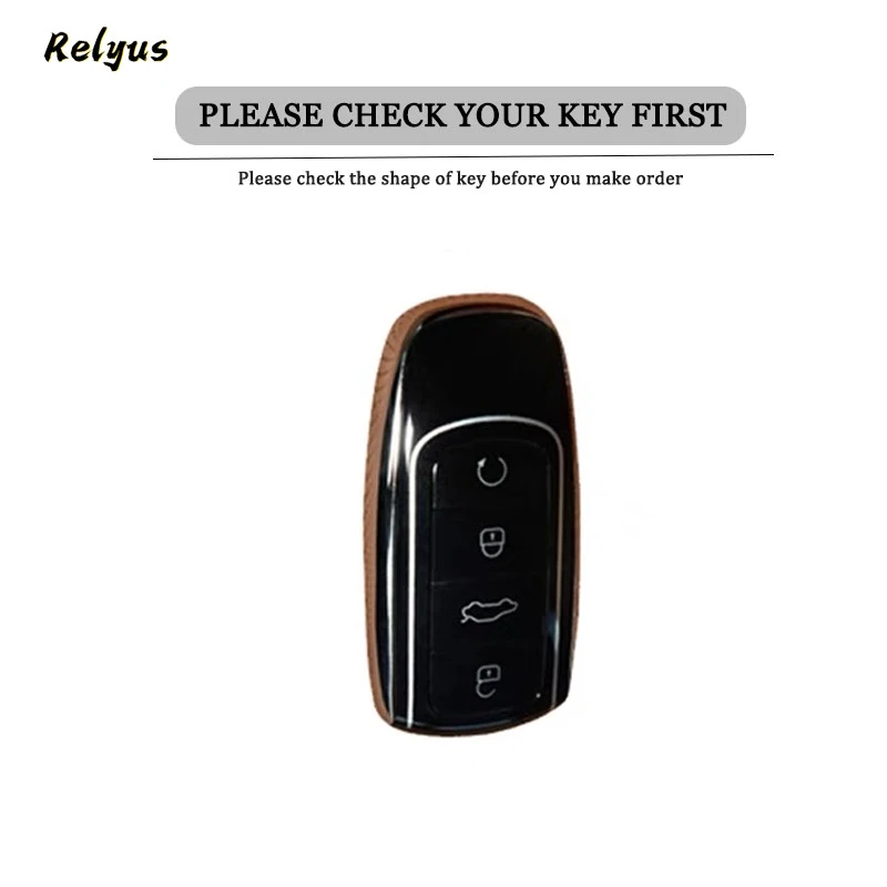 For Chery Jaecoo 7 J7 J8 phev 2025 2024 2023 TPU Car Key Case Cover Protection Shell Auto Keychain Interior Supplies Accessories