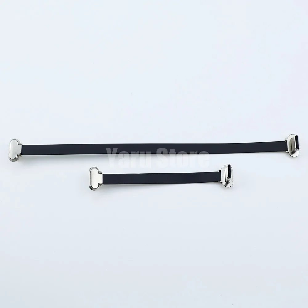Yaru Store TYPE-C Reversible Flexible Cable 75MM 150MM Length Male-to-Male PD Fast Charging Support 2.0 Data Transmission