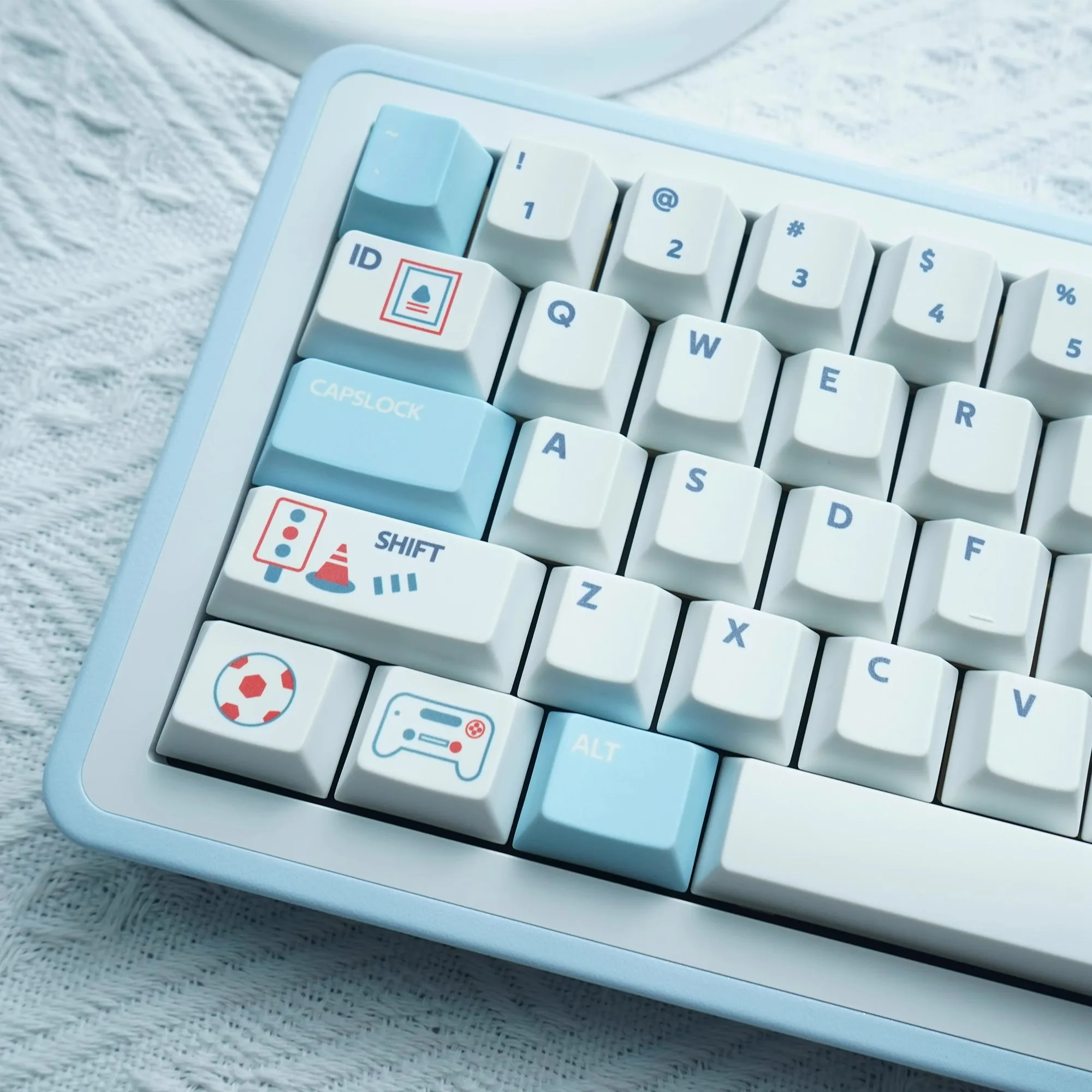 Life Selection Theme Keycaps, Teclado personalizado, Keycaps reduzidos