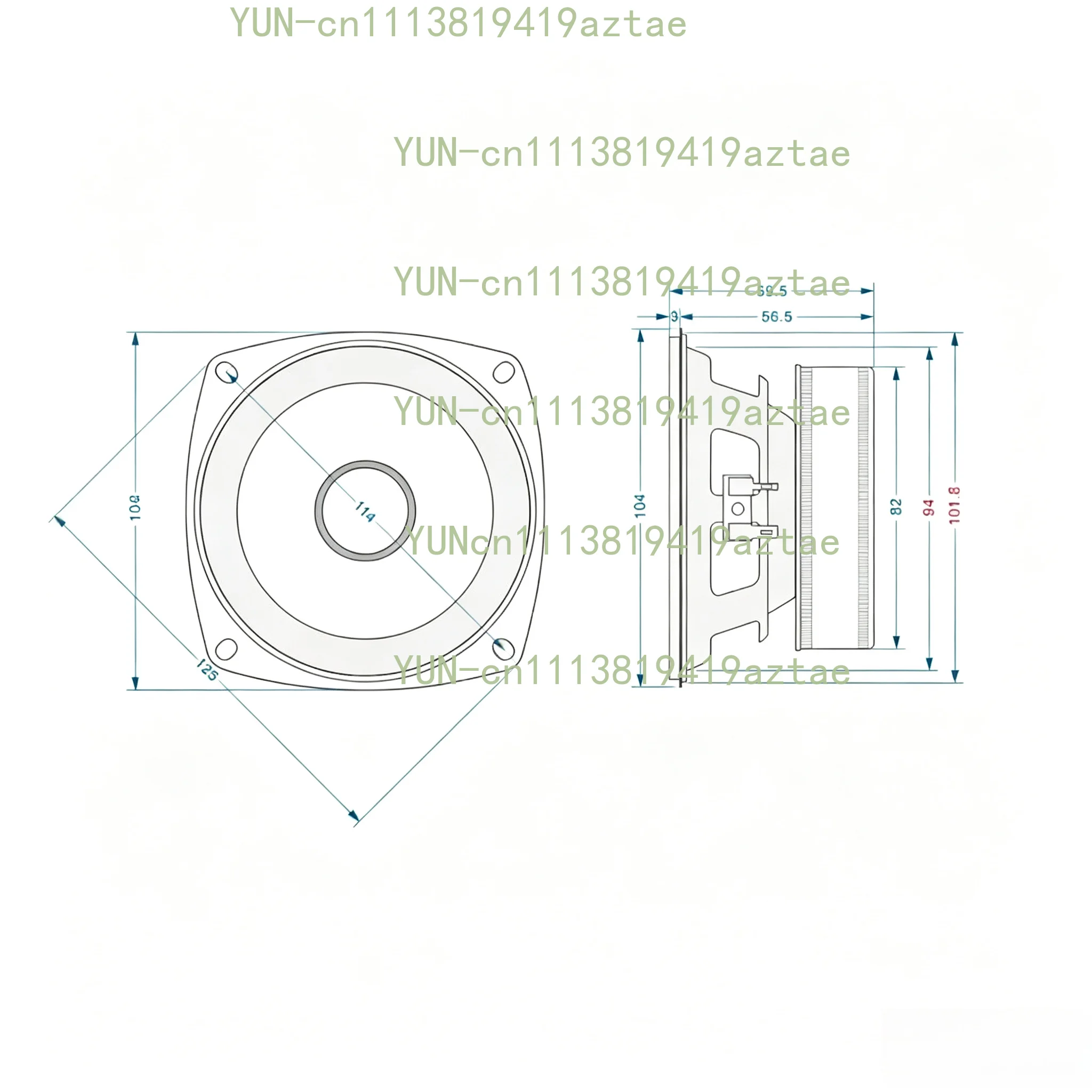 4 Inch Full Range Speaker LII AUDIO CRYSTAL-4 Desktop HIFI