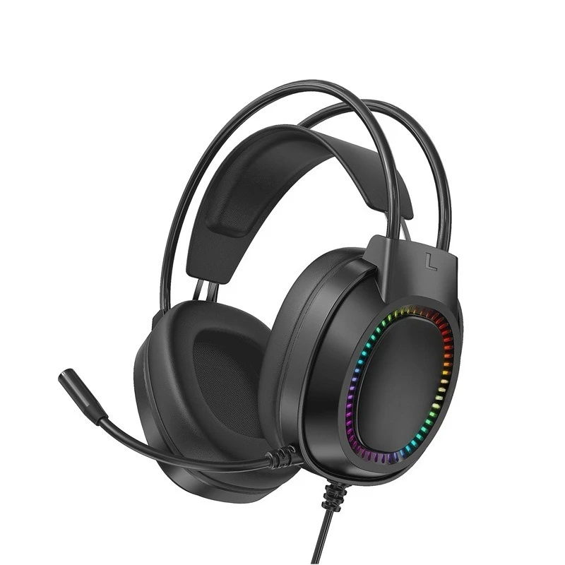 E03 Headset Laptop Computer Headset USB Wired Headset 7.1 Channel E-sports Game