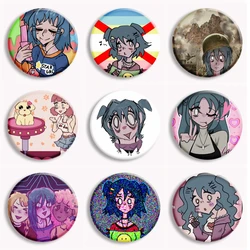 Horror Game Lacey's Games Anime Button Pin Lacey's Petshop Cartoon Brooch Badge Bag Accessories Decor Gamer Collect Fans Gifts