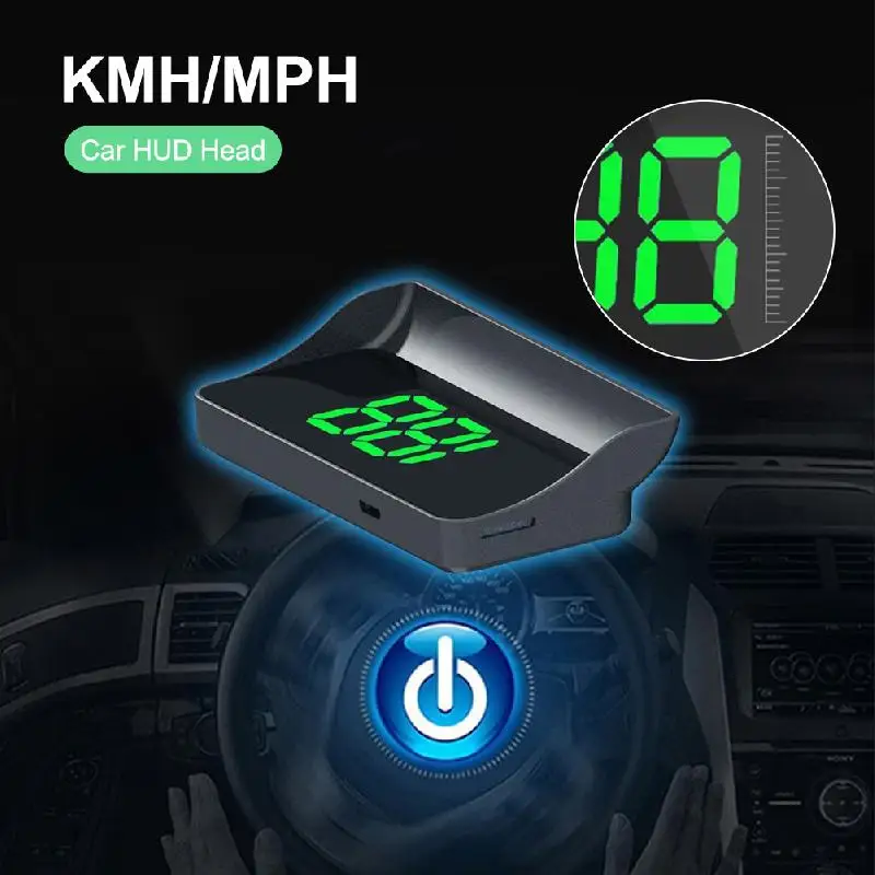 

Gm HUD Проекционный дисплей GPS Спидометр Цифровой дисплей скорости Проектор на лобовом стекле KMH/MPH Проект Лобовое стекло автомобиля