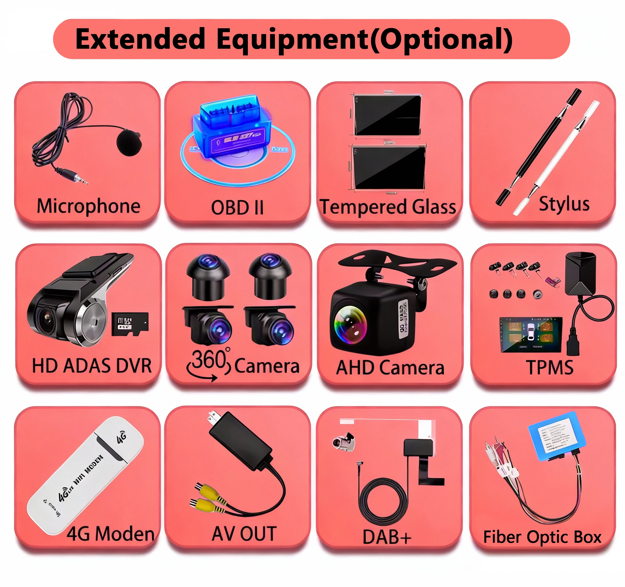 for-additional-postage-android-screen-navigation-car-player-multimedia-accessories