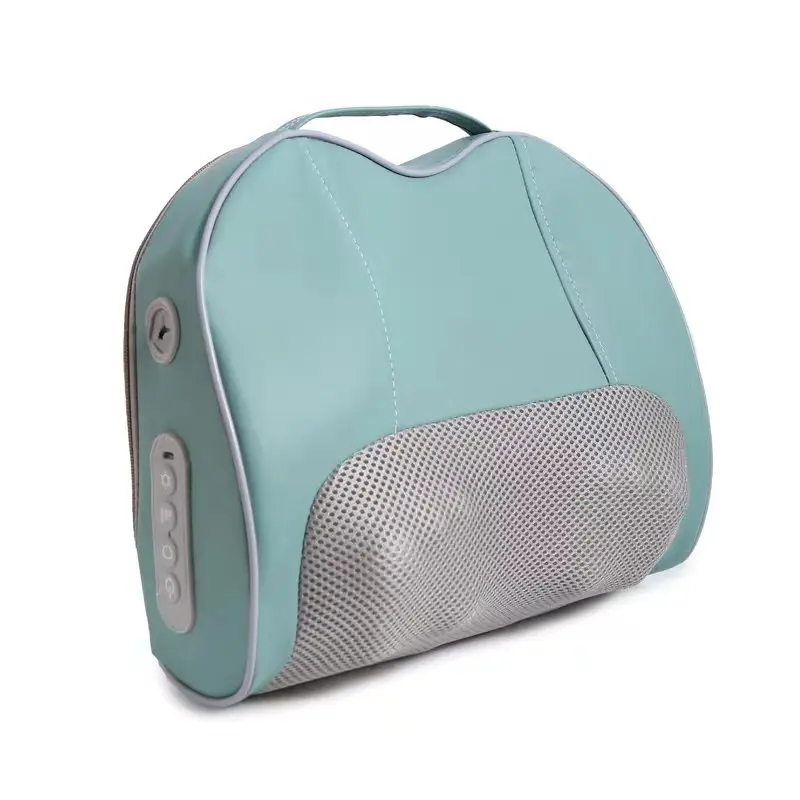 وسادة تدليك عنق الرحم مدلك الرقبة الكتف الخصر الرقبة العجن أداة كهربائية متعددة الوظائف وسادة سيارة المنزل #4