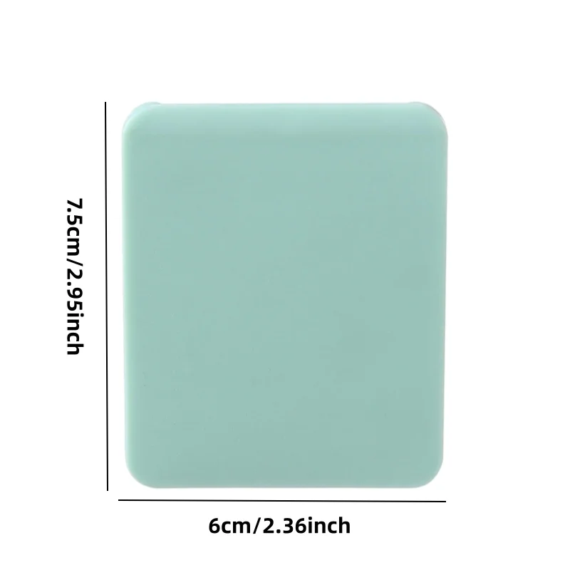 【로고 맞춤】50개 맞춤형 양면 무광 사각 거울 메이크업 거울 기업 선물 공장 도매