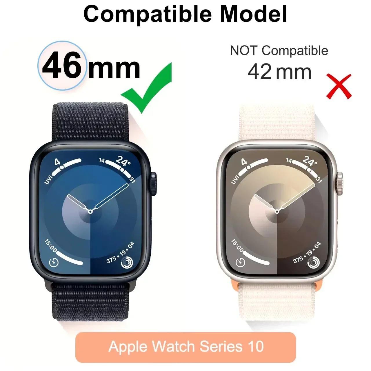 Etui ze szkła + PC do Apple Watch 10 46MM 42MM Akcesoria HD Hartowana osłona ekranu Twardy zderzak iWatch Series 10 Pokrowiec 42 46 mm