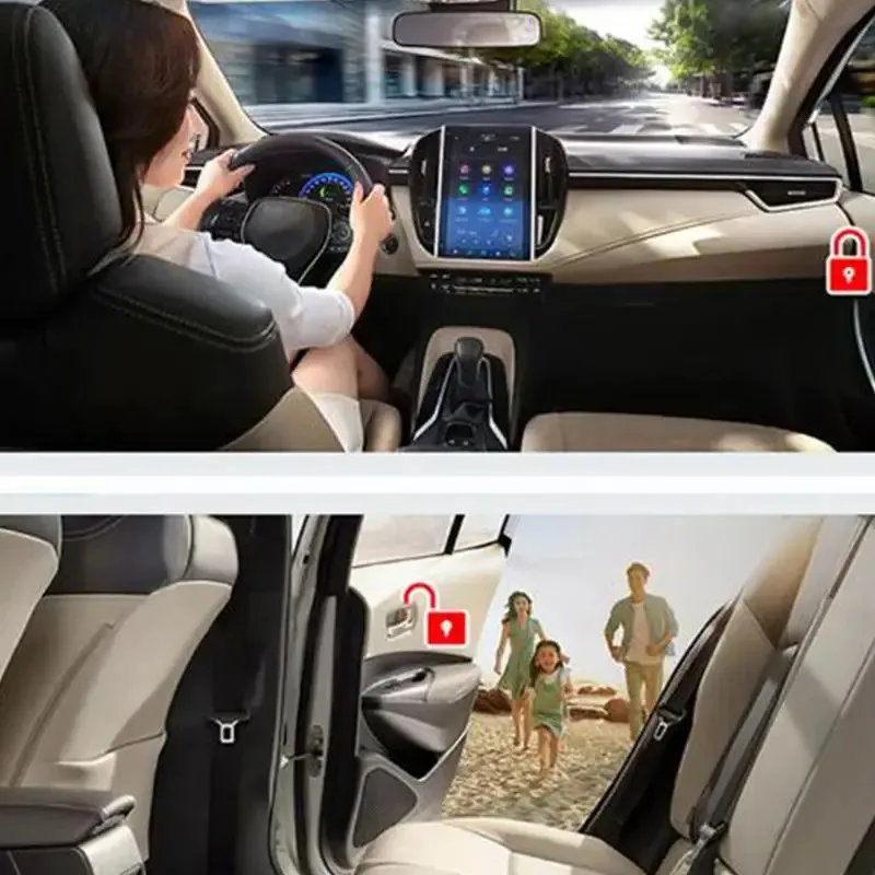 Car OBD 10km/h Speed Lock Unlock Plug And Play For Toyota Corolla/Camry/Land Cruiser/Prado/Aqua/RAV4/Auris