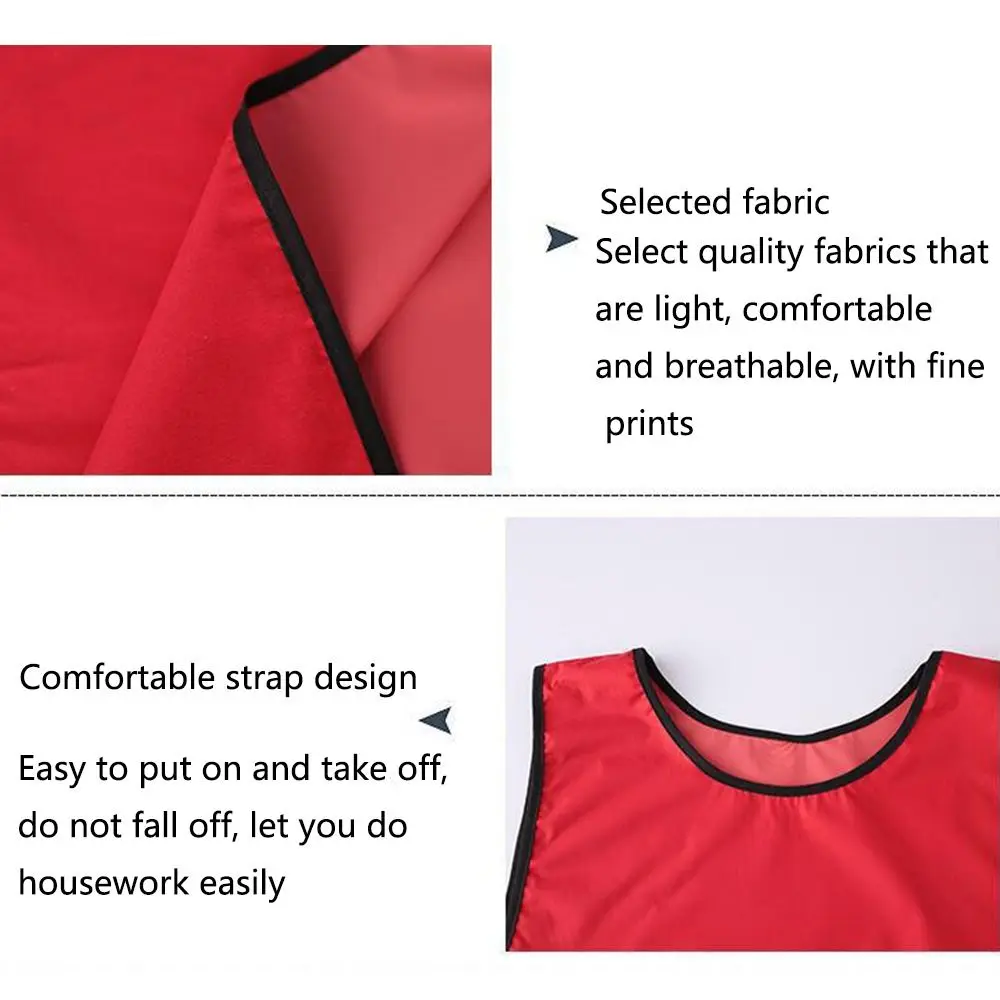 Barber Apron Smock Waterproof Hair Stylist Apron Vest with 1 Pockets Hairdresser Jacket Barber Vest for Women Men