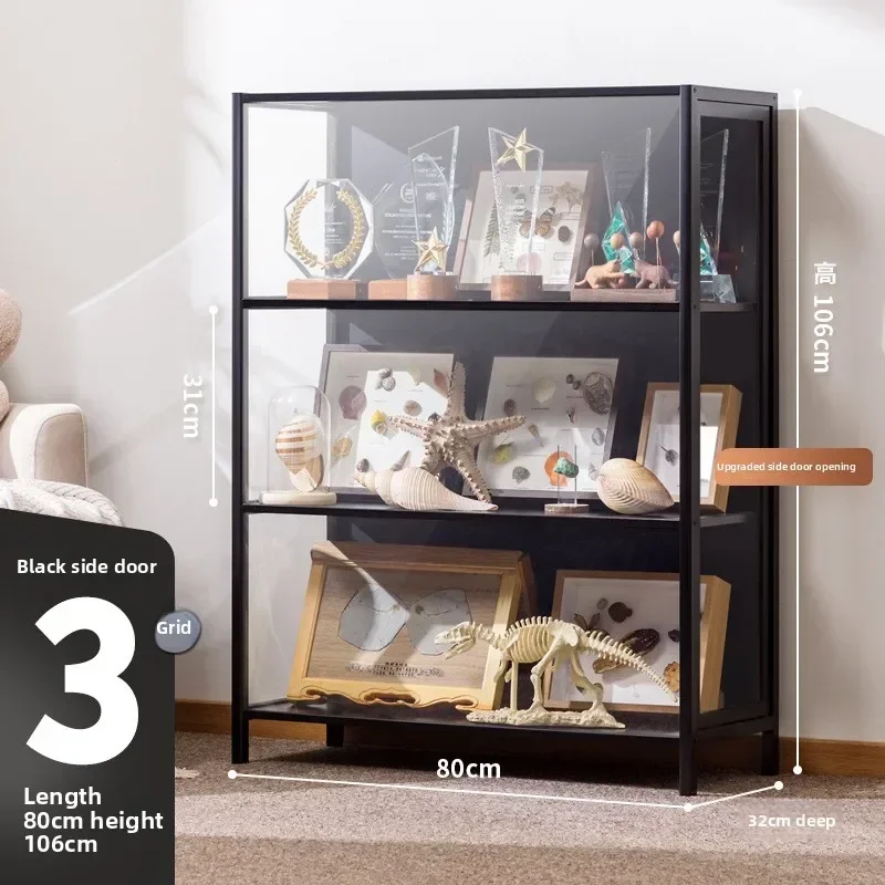Firm Figure Cabinet Transparent Lego Display Cabinet Household Blind Box Ornament Specimen Storage Secondary Yuan Pain Cabinet