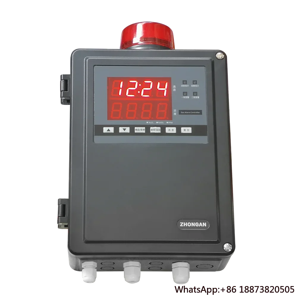 QD6370 Gas Detector Control Panel Gas Alarm Control System customized gas alarm controller