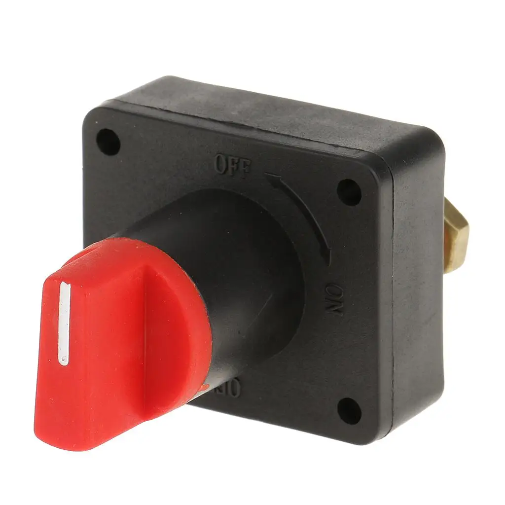 Battery Switch, Master Isolator Disconnect Switch for Marine Boat Car Vehicles, Position