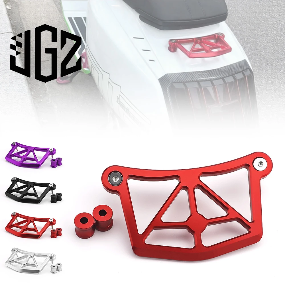 Motorcycle CNC Rear Rack Shelf Decorative Cover For Lambretta X300 X250 X200 Accessories