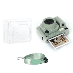 For Polaroid WIDE 400 transparent storage case Durable scratch-resistant and drop-resistant PC crystal shell protective cover