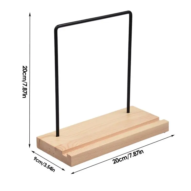 若者、デスクスタンド、ディスプレイオーガナイザー、ラック、収納装飾用の木製レコードホルダー
