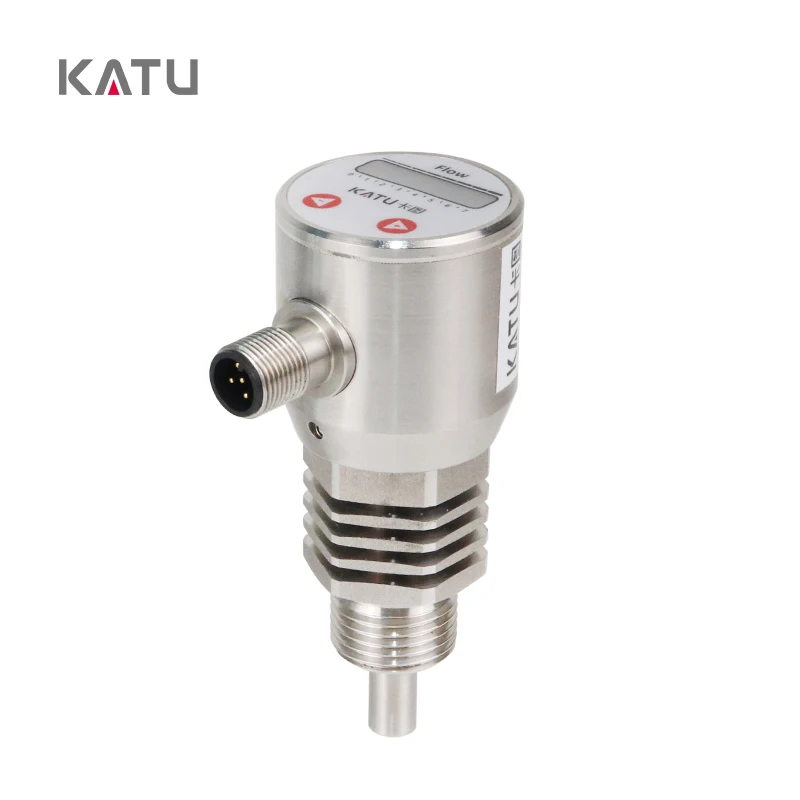 IP67 can be used for a variety of media M12 connector 304 stainless steel electronic water flow switch