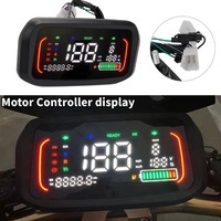 48V 60V 72V Ebike LCD Display Meter Control Panel 199KM/h Speedmeter Screen Electric Bicycle Scooter Motor Dashboard Accessories