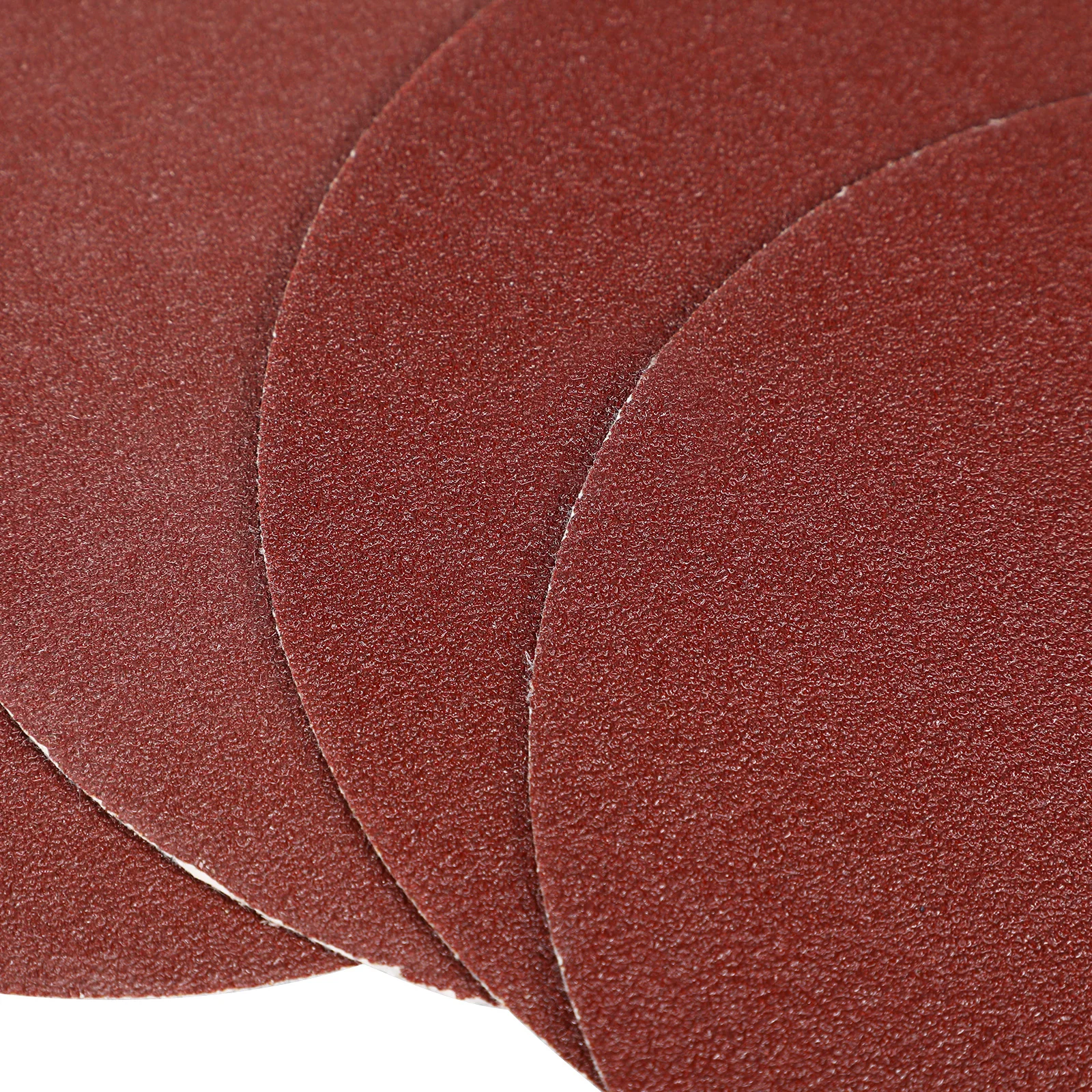 

100pcs 6 Inch Hook Loop S Discs 80 Grit Red Color Coarse Grinding Easy Replace Wood Metal Plastic Projects