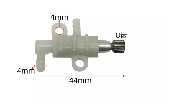 

8-Tooth Electric Chainsaw Oil Pump - High Efficiency Electric Chainsaw Lubrication System