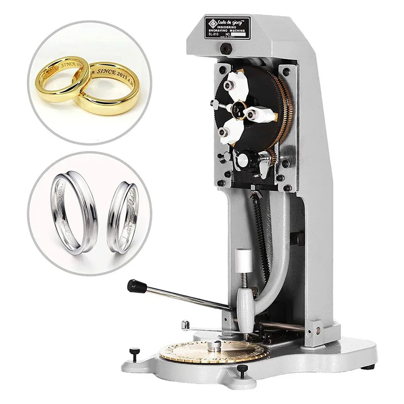 Ring Engraver For Inner Engraving Jewelry Making Engraving Machine Standard Letter Block Stamper Jewelry Ring Engraving