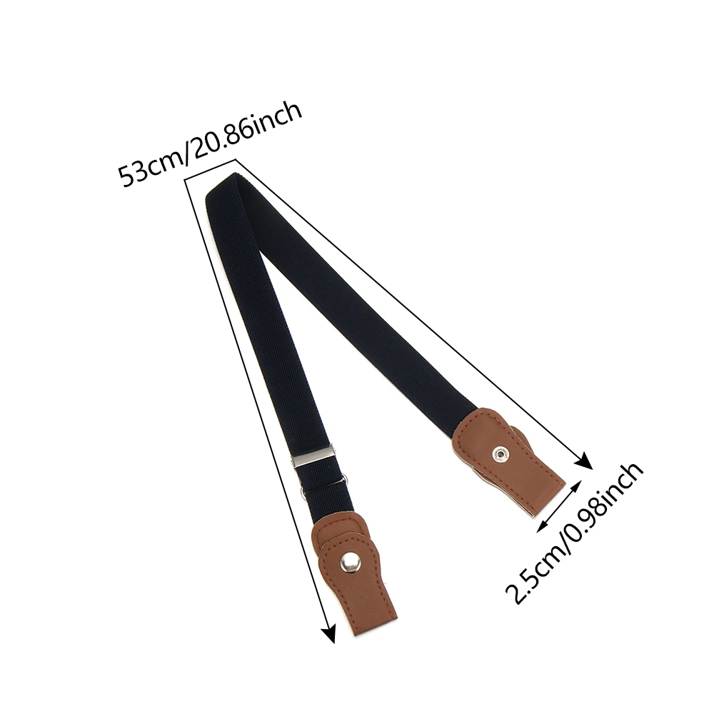 ปรับเด็กชายและเด็กหญิงยืดผ้าใบยืดเข็มขัดเอวเข็มขัดเด็กเข็มขัดหัวเข็มขัดฟรีเข็มขัด