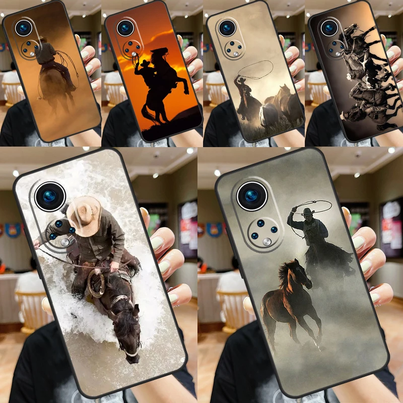 Rodeo Cowboy Lasso Case For Honor X9b X8b X6 X7 X8 X9 X6a X7a X8a X9a Honor 70 50 90 Lite Magic 6 5 Pro Cover