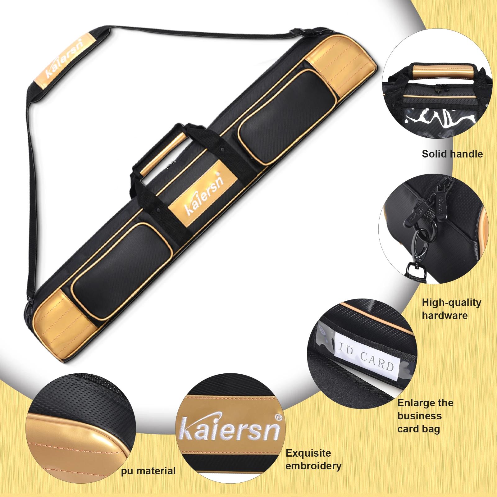 

Kaiersn Park Golf Club Bag - 2-bar Lightweight Crossbody Bag, Durable Pu Material, Unisex Sports Bag (5 Colors)