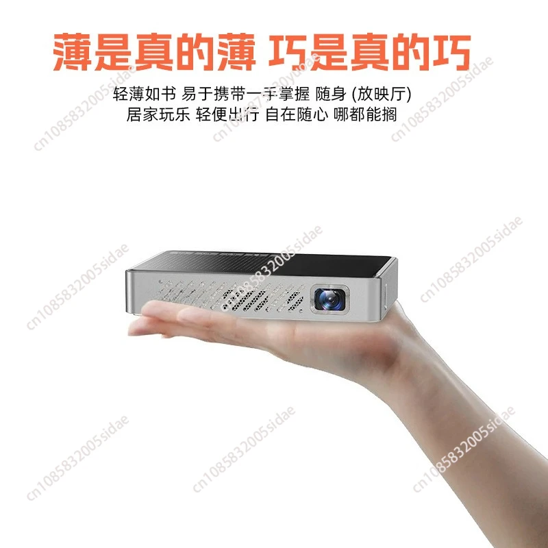 A6 Projector Home Office HD 1080p Mobile Phone WiFi Wireless Screen Mirroring Portable Projector Factory