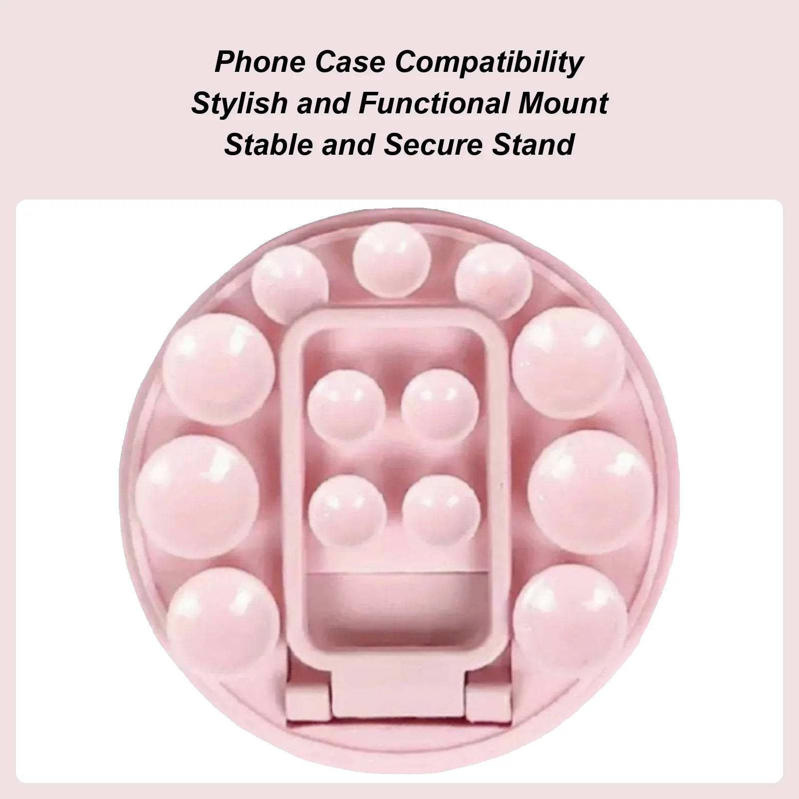 

Крепление для телефона на присоске, прочный адсорбционный чехол для телефона, противоскользящая многоразовая подставка для мобильного телефона на присоске для центральной консоли