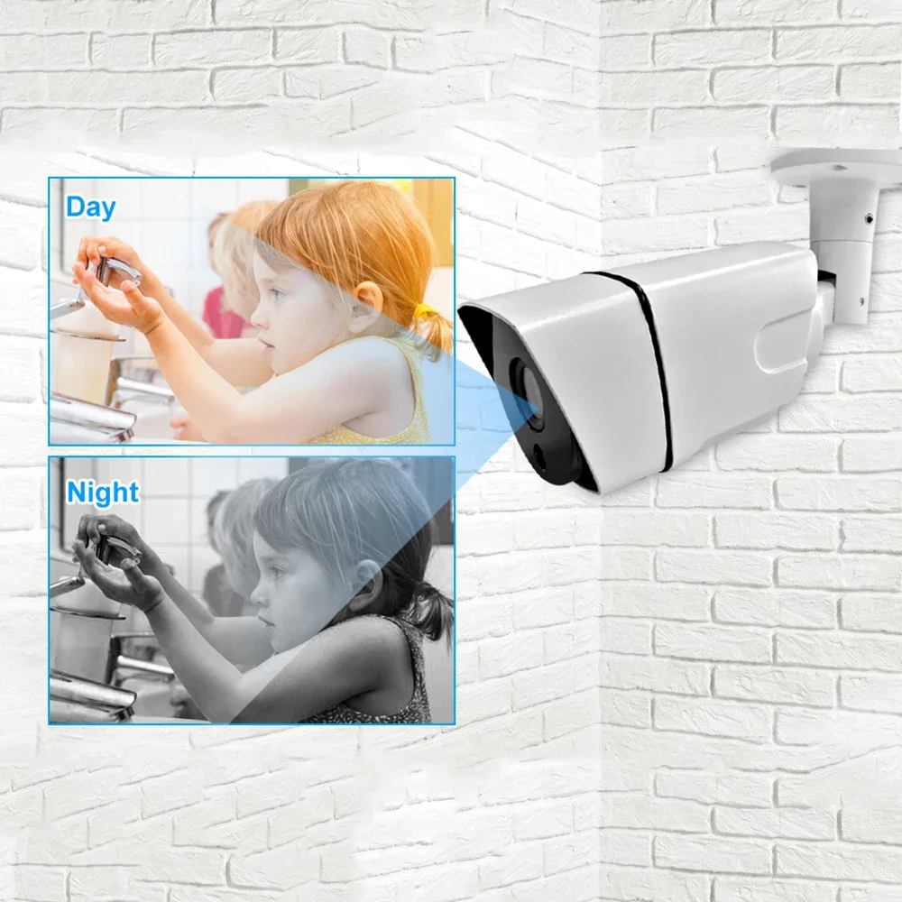 보안 IP 카메라 1080P 비디오 감시 홈 보안 외부 POE H264에 대 한 야외 IP66 방수 보안 카메라