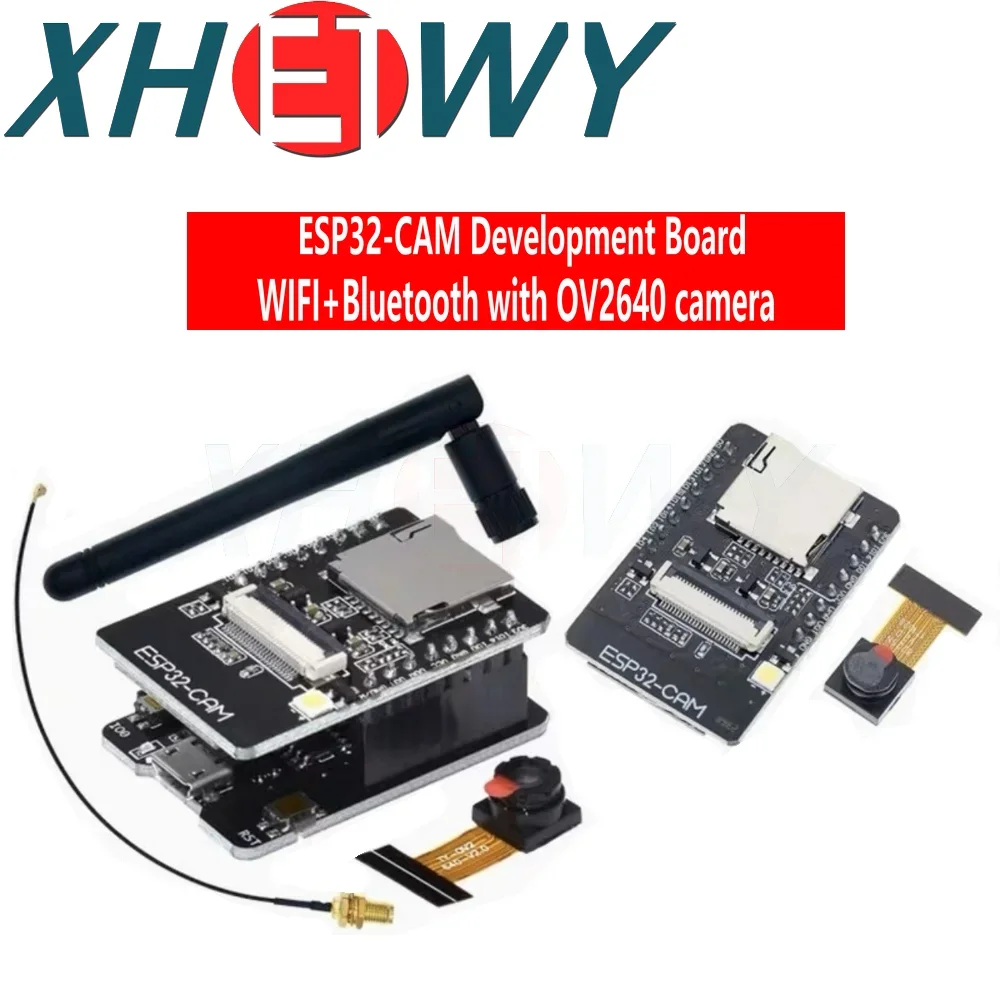 1PCS ESP32-CAM development board WiFi+Bluetooth module ESP32 serial port with OV2640 camera module CH340C MICRO interface