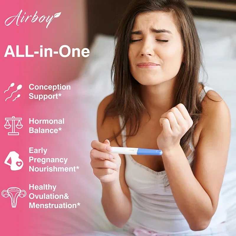 Female Fertility Support - Helps Balance Hormones, Promote Ovulation, Regulate Menstrual Cycles, and Enhance Nutrient Absorption - view 6