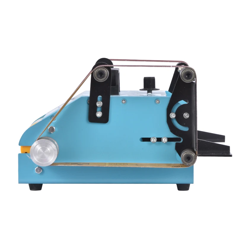 Desktop duplo eixo cinto Lixadeira Cinto Mesin Sabuk pólos Penggiling Rumah Tangga Sabuk Pengamplasan Mesin 220V 950W