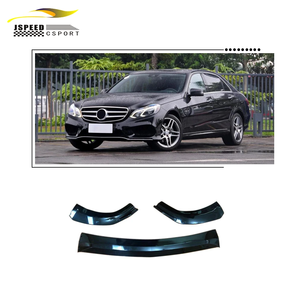 

For The anti-lock braking system and front bumper lip spoiler chrome trim of the Mercedes-Benz E-Class W212, E550, E350 and E400