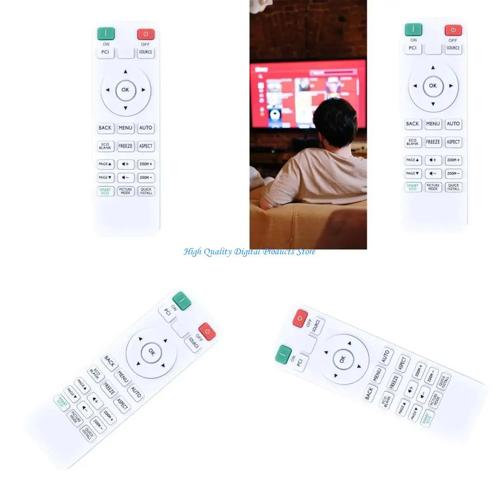 

U2JE Reliable Remote Control Repair for MW560 MS560P MS610 MH606 MH606W MU641 MW605 MW605W MW612 Smooth Functionality
