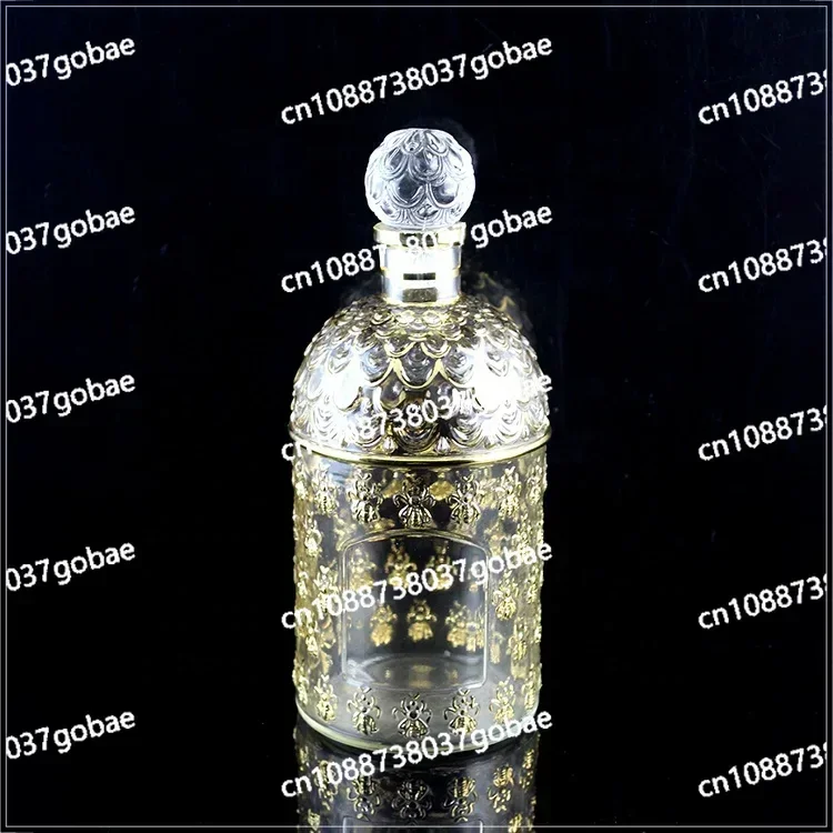 Honey Pot Jar Reusable Clear Glass Crystal Home Decoration Carved Folk Art Bee Bottle Manufacturer Wholesale OEM ODM