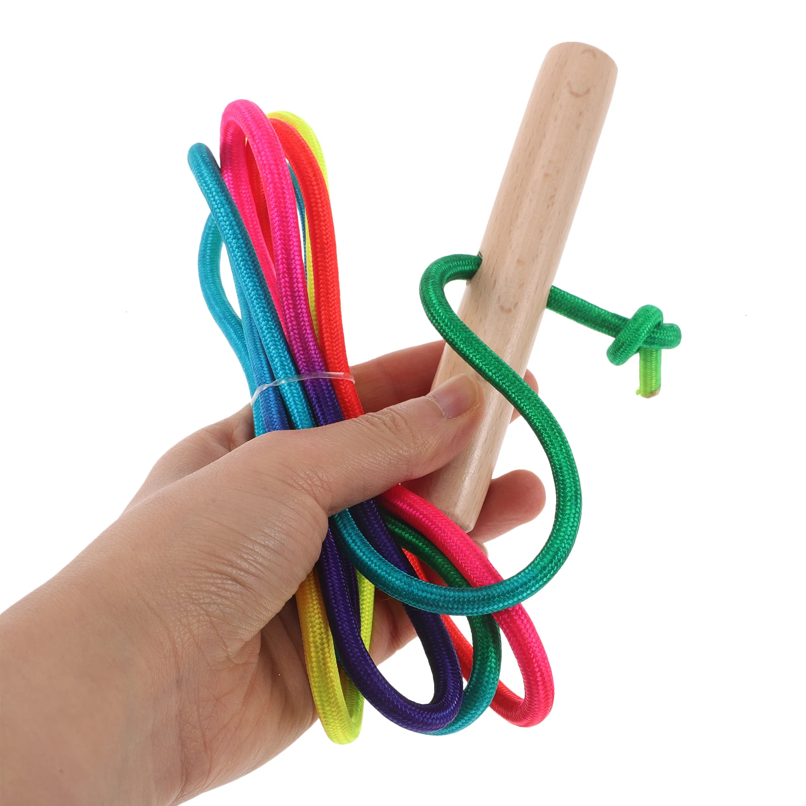 

Adjustable Sled Rope Wooden Handle Heavy Duty Cotton Tow Rope For Snowmobile Towing Winter Sledding Durable Soft Grip