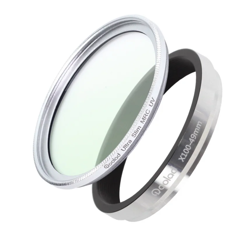 37 39 40.5 46 49 52 55 58 62 67 72 77 82mm Camera Ultra Slim MRC UV Lens HD Multi-Coated Filter Silver Universal Gradual Fillter