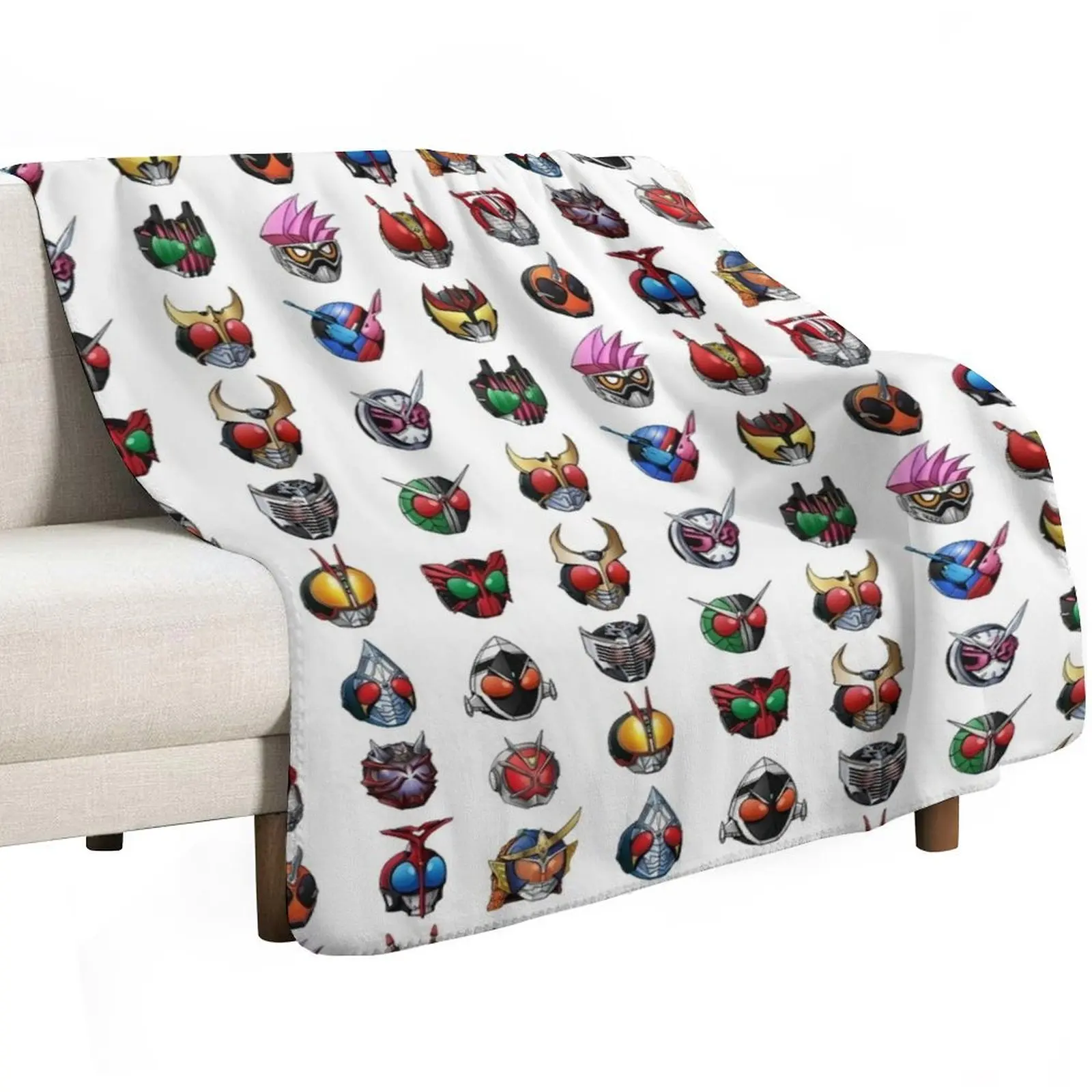 Kamen Rider - Heisei Era Throw Blanket Loose Nap Kid'S Furrys Tourist Luxury Designer Blankets