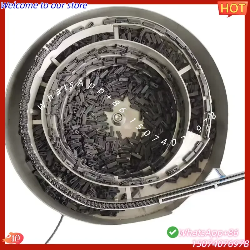 2026 Auto Feeder Vibration Bowl Feeding Bowl for Auto Bolt Making Machine Visualized Vibrating Plate Vibratory Bowl Feeder