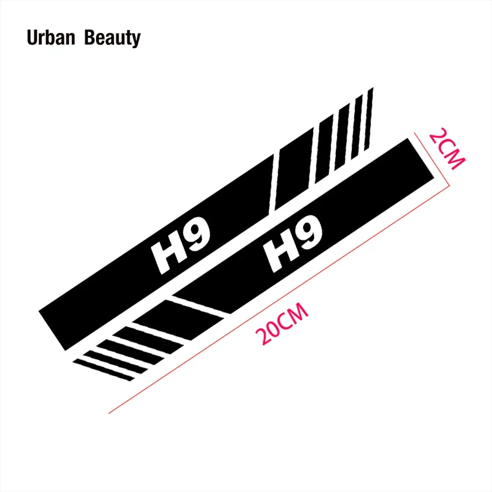 2PCS Car Rearview Mirror Stickers Vinyl Film Decals For Great Wall Haval Hover Dog Dargo H1 H2 H3 H4 H7 F5 F7 H5 H6 M2 M4 M6