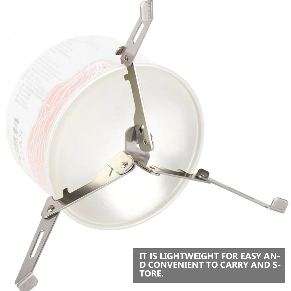 

Brackets Fixing Small Gas Tank Fixed Stainless Steel Camping for Outdoor Silver