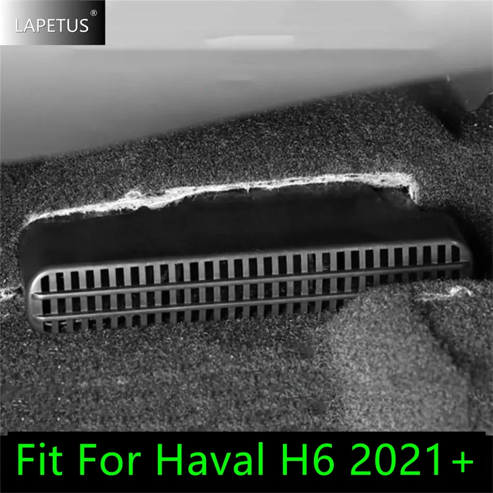 

Auto Accessories Seat Under Floor Air Condition AC Heater Vent Duct Outlet Grille Protection Cover Trim For Haval H6 2021 - 2024